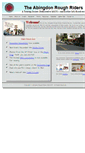 Mobile Screenshot of abingdonroughriders.org